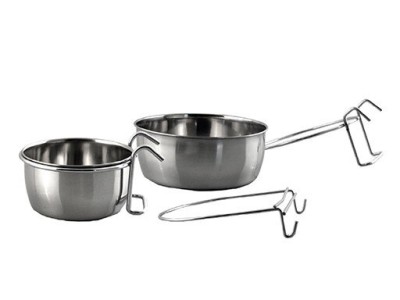 Миска из нерж.стали на крючках 0,56л (08330277)
