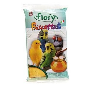 Лакомство Fiory Biscottelli бисквиты для птиц с мёдом 2000 (30г)