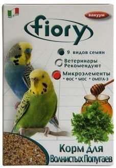 КОРМ FIORY PAPPAGALLINI ДЛЯ ВОЛНИСТЫХ ПОПУГАЕВ 400 Г