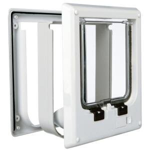 Дверца для кошек Trixie 4-Way Cat Flap, размер 21.1x24.4см., белый