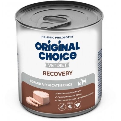 Original Choice VETDIET Recovery 525 г для собак восстановительная диета