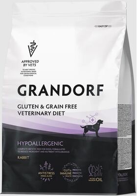 GRANDORF VETERINARY DIET Dog HYPOALLERGENIC для собак с пищевой аллергией или непереносимостью 3 кг